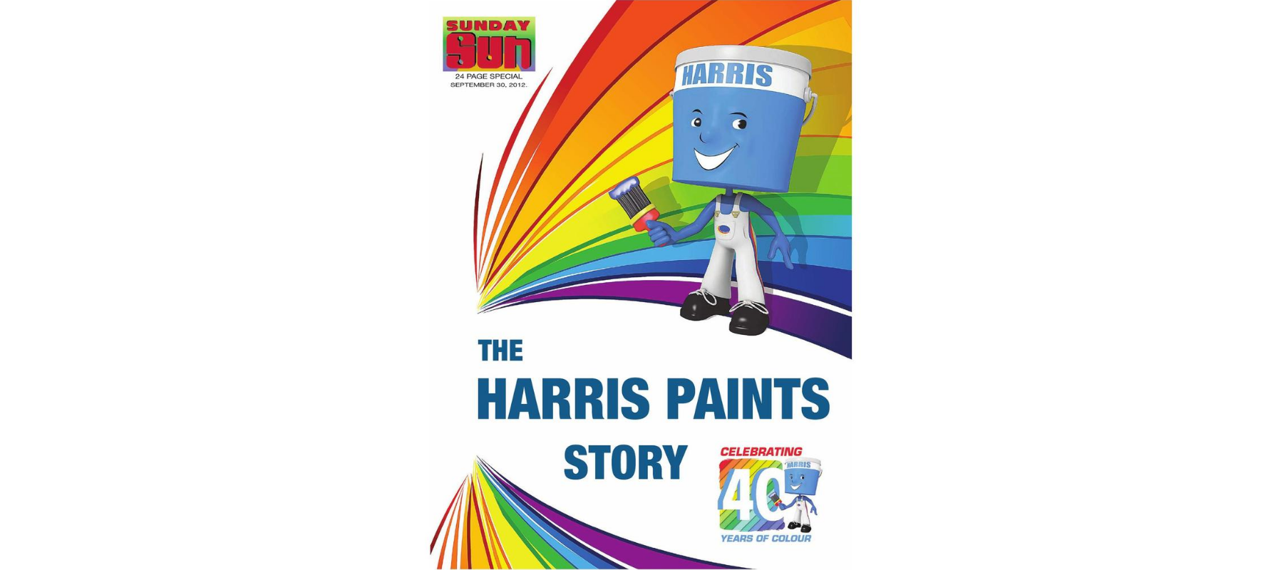 Harris Paints Celebrates 40th Anniversary