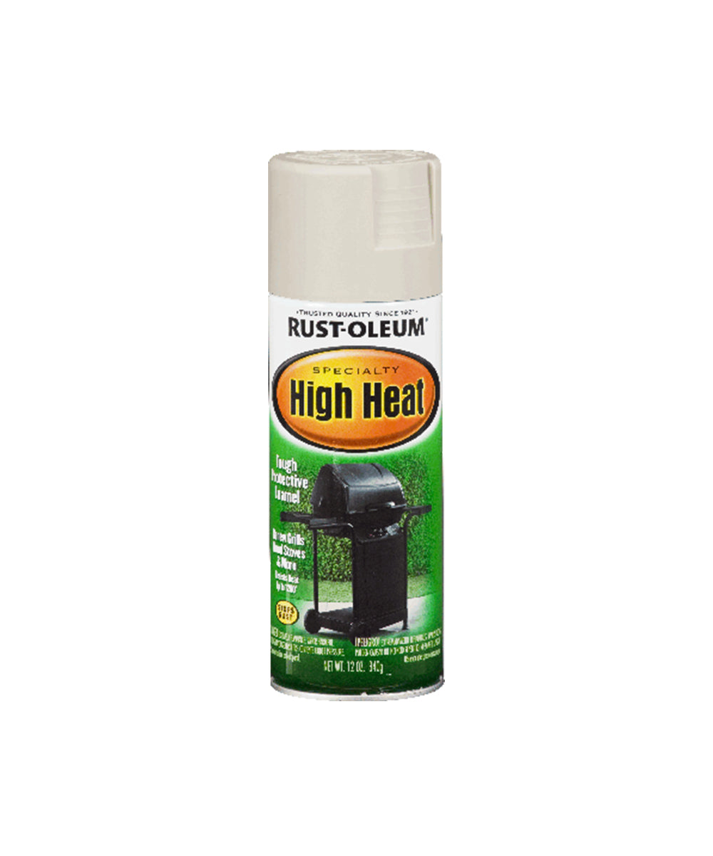 Rust-Oleum Specialty High Heat, available at Harris Paints in the Caribbean.