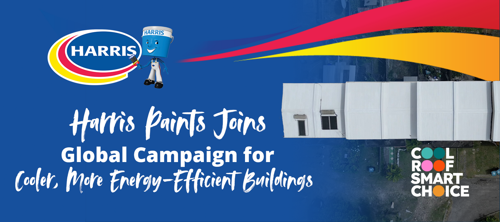 Harris Paints Joins Global Campaign for Cooler, More Energy-Efficient Buildings