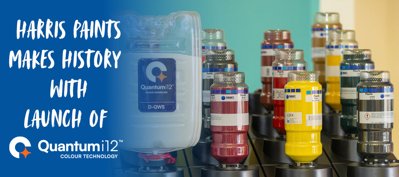 Harris Paints Makes History with Launch of Quantumi12 Dry