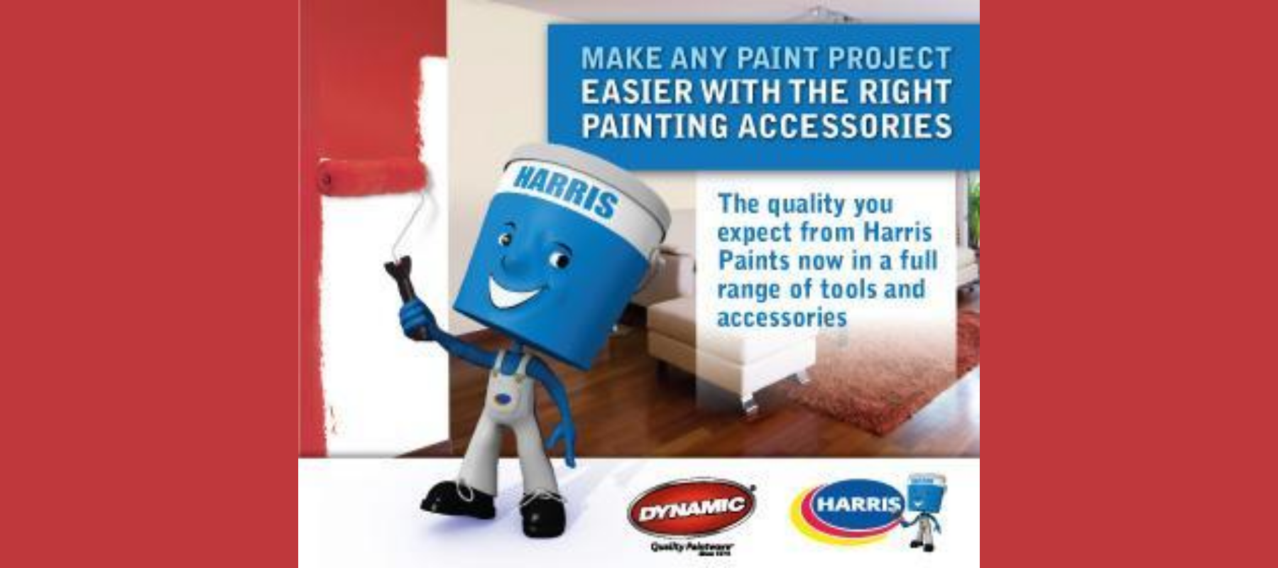 Harris Paints Partners with Dynamic Paint Products to Simplify Accessory Selection