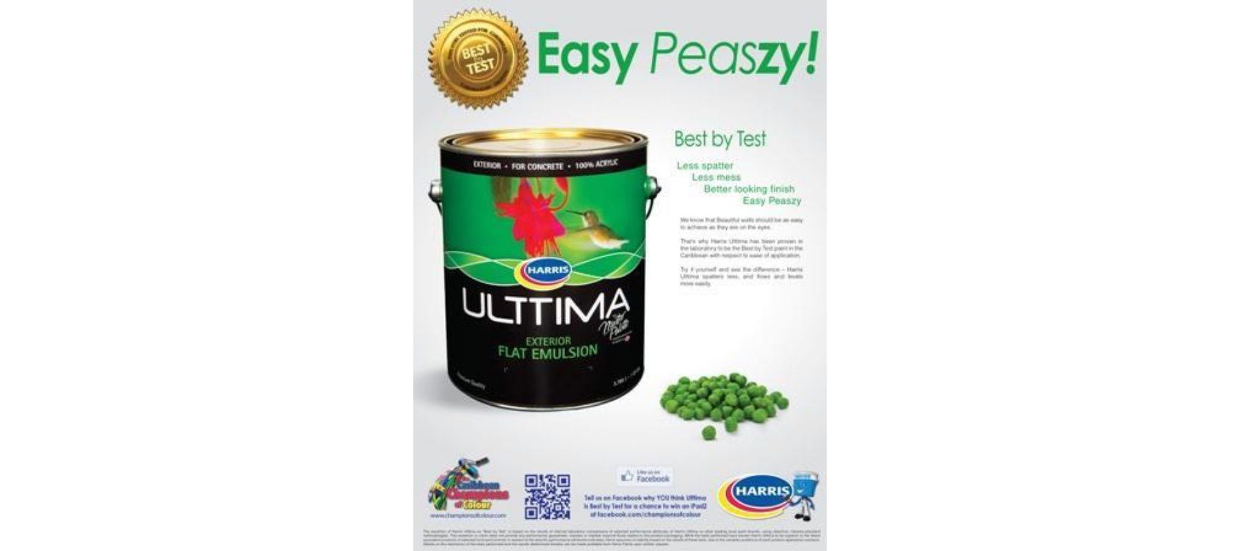 Ulttima by Harris Paints proven to be "Best by Test"
