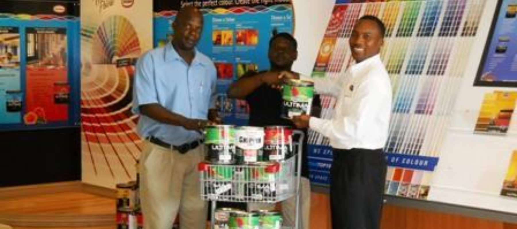 New Harris Paints' Colourcentre in Guyana.