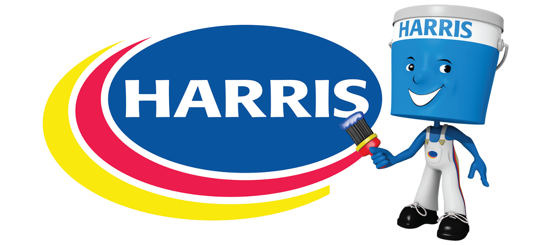 Harris Paints logo.
