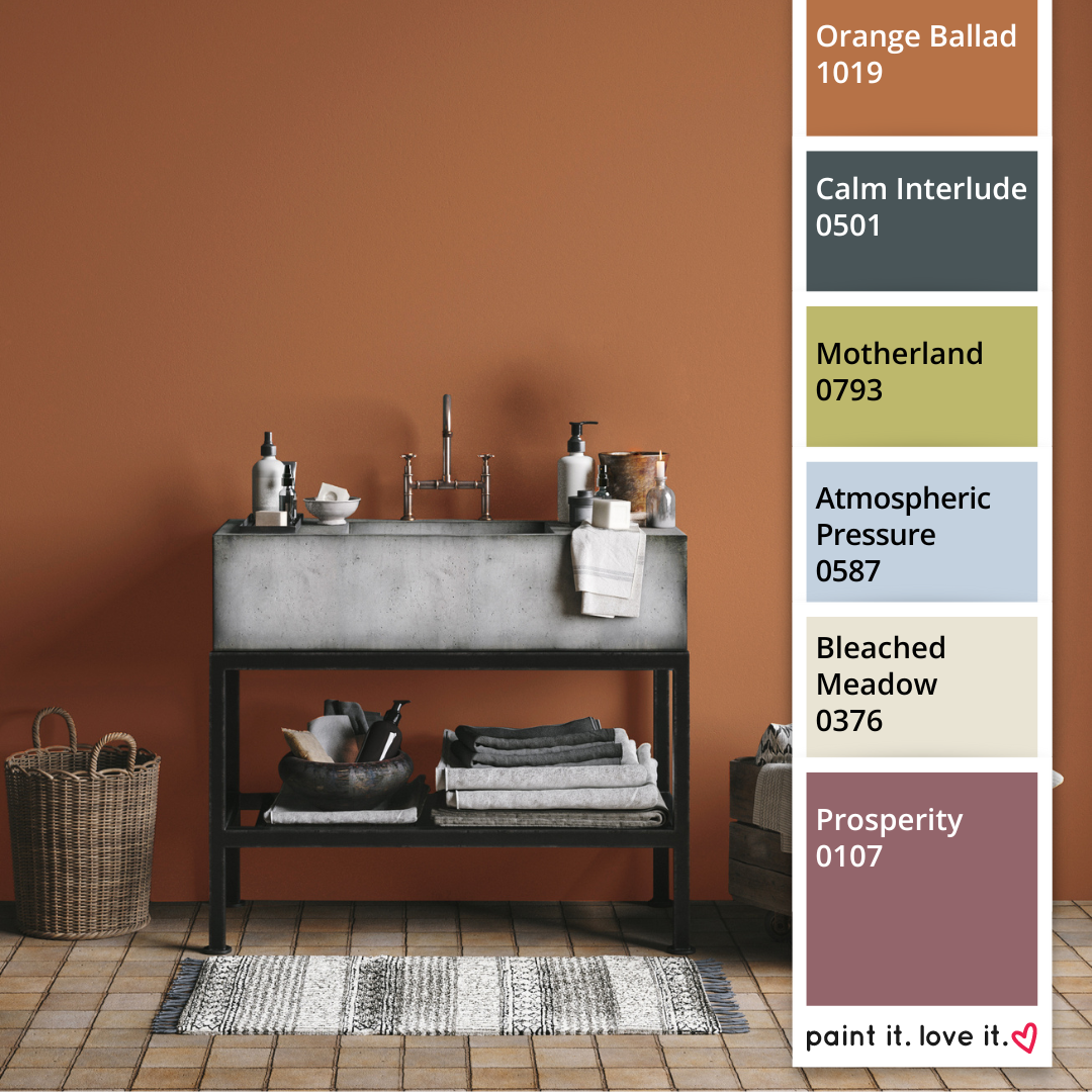 Colour Trends 2023 Rustic Living Palette