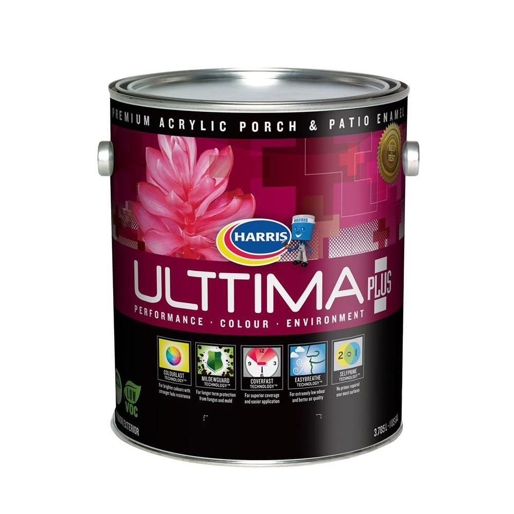 Harris Paints Ulttima Porch & Patio enamel paint