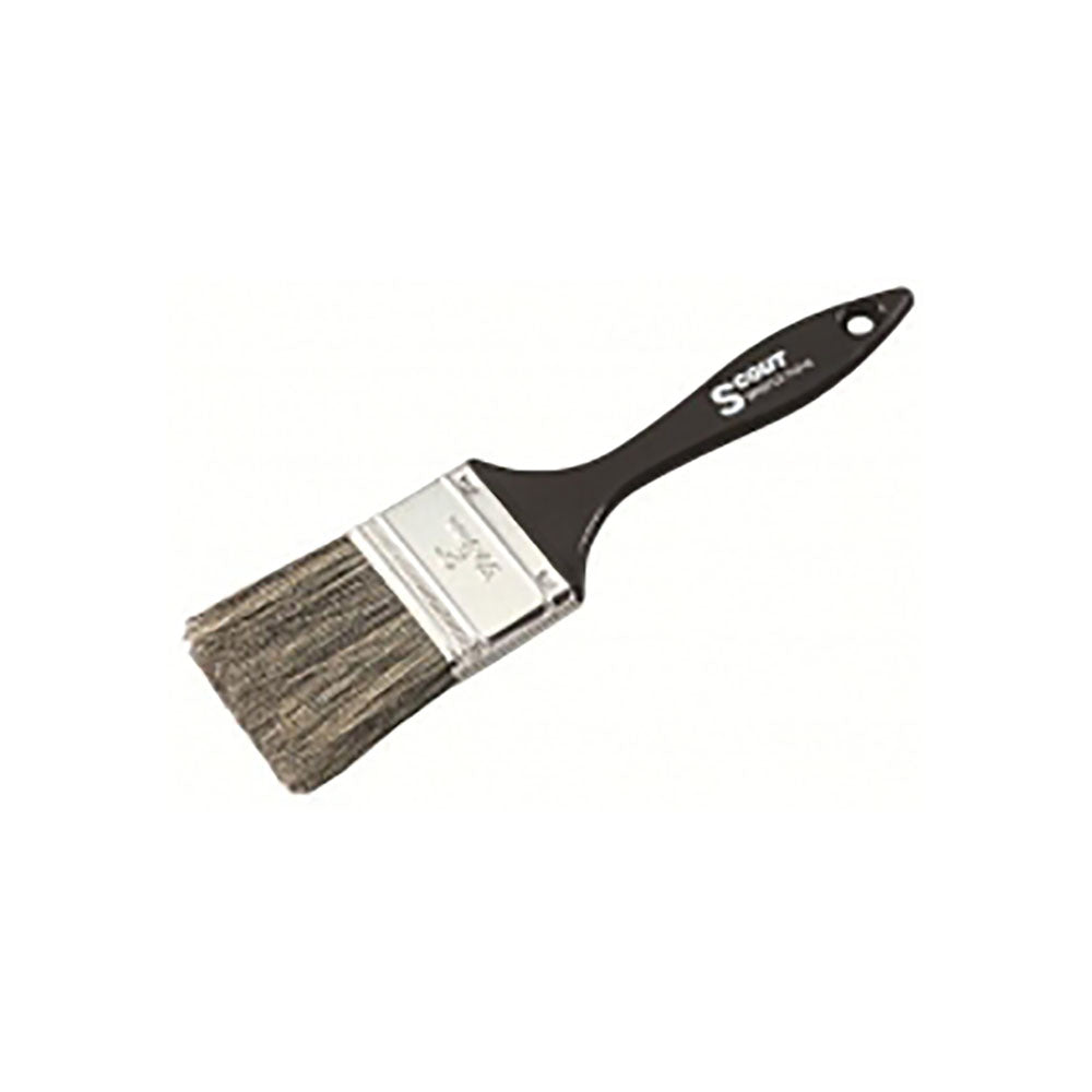 Scout Flat Brush, available at Harris Paints and BH Paints in the Caribbean.
