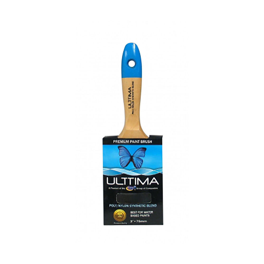 Ulttima Synthetic Bristle Emulsion Brush, available at Harris Paints and BH Paints in the Caribbean.