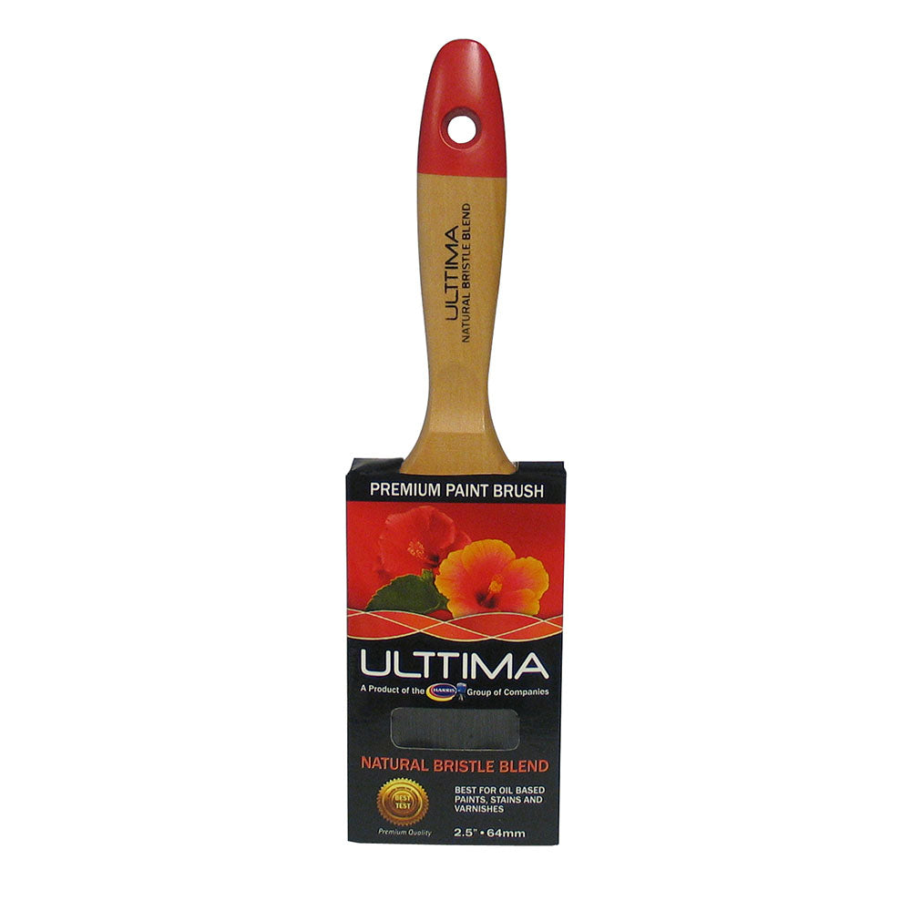 Ulttima Natural Bristle Blend Oil Brush, available at Harris Paints and BH Paints in the Caribbean.