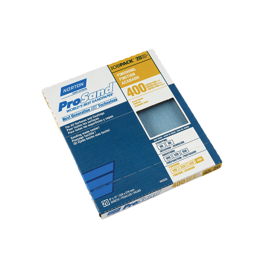 Norton Garn-Alum Sandpaper, available at Harris Paints and BH Paints in the Caribbean.